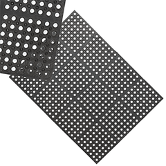 Коврик напольный резина ,H=10,L=988,B=745мм черный