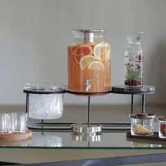 Банка для сыпучих продуктов без крышки стекло 0,5л D=125,H=95мм прозр., изображение 2