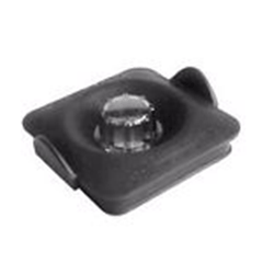 Крышка для контейнера с заглушкой «XP» поликарбонат 1,4л черный