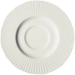 Saucer porcelain D=120,H=19mm white