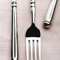 Нож столовый «Роял» хромоник. сталь ,L=23,8см хромиров., изображение 3