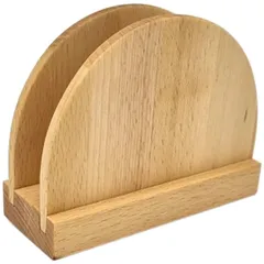 Napkin holder beech ,H=10,L=13,B=5cm wood.