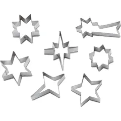 Confectionery mold “Stars”[7pcs] stainless steel D=125,H=20mm metal.