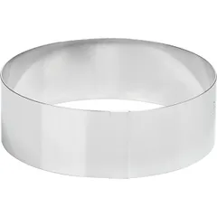 Pastry ring  stainless steel  D=140, H=45mm  metal.