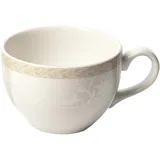 Чашка чайная «Антуанетт» фарфор 228мл D=9,H=6см белый,олив.