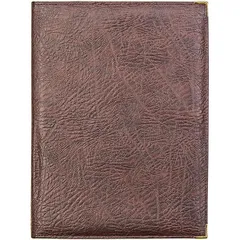 Папка-меню съемные файлы кожезам. ,L=32,5,B=24,5см тем.корич.