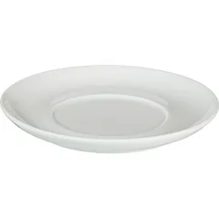 Блюдце «Белая» Практик фарфор D=145/75,H=18мм белый, изображение 2