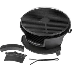 Жаровня-гриль «Эмбер Каст Мэтт» чугун D=36см черный, изображение 3