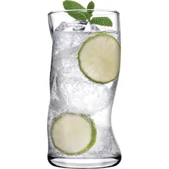 Хайбол (стакан) «Аморф» стекло 400мл D=70,H=149мм прозр., изображение 3