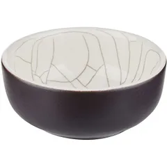 Салатник «День и ночь» керамика 300мл D=125,H=50мм белый,черный
