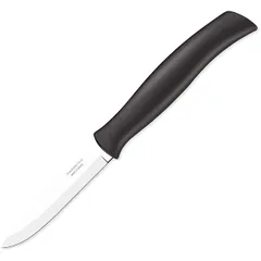 Paring knife  L=75mm  black, metal.