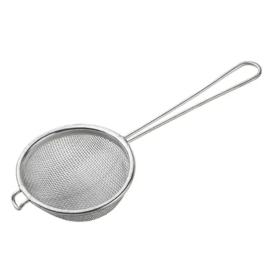 Сито с ручкой сталь нерж. D=7,L=18см стальной