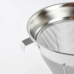 Сито коническое «Шенуа» с ручкой сталь нерж. D=25,H=25,5,L=47см, изображение 3