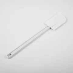 Лопатка кухонная силикон ,L=407/120,B=73мм белый, изображение 2