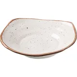 Тарелка «Пунто Бьянка» квадратная фарфор ,L=23,5,B=23,5см белый,черный