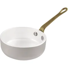 Sauté pan aluminium,brass D=10,H=4cm