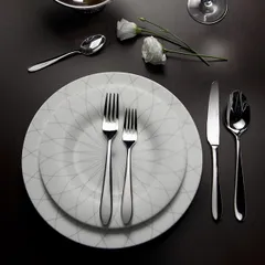 Ложка кофейная «Ритц» сталь нерж. ,L=14,3см металлич., изображение 2