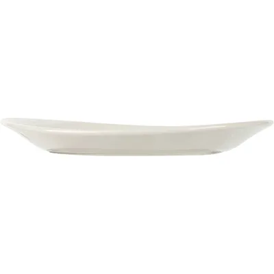 Тарелка «Скейп» пирожковая фарфор ,L=15,5,B=13,5см белый, изображение 2