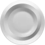 Plate “Nami” small  porcelain  D=27cm  white