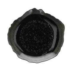 Тарелка «Риф Вертиго» мелкая фарфор ,H=3,L=29,B=28см черный