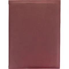 Папка-меню А4 2-х стор. кожезам. ,L=32,5,B=25см бордо