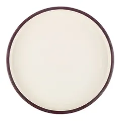 Тарелка «Блисс» с бортом фарфор D=190,H=29мм белый, Цвет: Белый, Диаметр (мм): 190