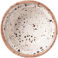 Кокотница «Пунто Бьянка» фарфор 130мл ,H=55,B=90мм белый,черный, изображение 2