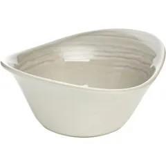 Salad bowl “Scape grey”  porcelain  250ml ,H=65,L=155,B=120mm gray