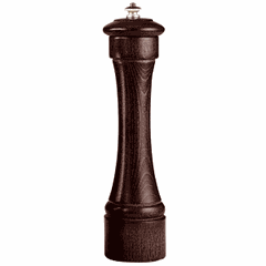 Pepper mill  wood  D=55, H=220mm  dark brown.