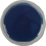 Тарелка «Нау» мелкая керамика D=23,H=2см синий