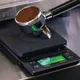 Весы для кофе электронные с таймером (до 3 кг с точностью до 0,1 г) пластик ,H=30,L=195,B=125мм черн, изображение 3