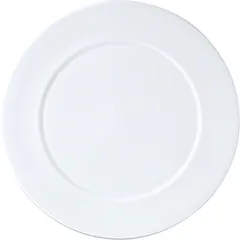 Plate “Simplicity” for presentations  porcelain  D=305, H=15mm  white