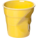 Стакан для горячих напитков «Фруассэ» фарфор 80мл D=65,H=60мм желт.