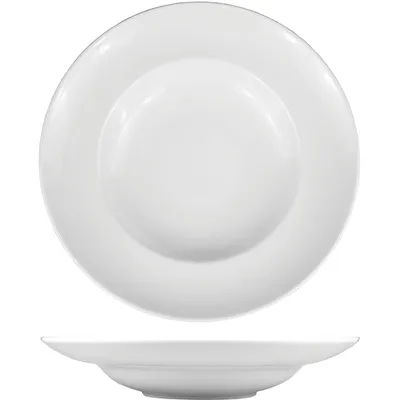 Тарелка для пасты «Тренд» фарфор 0,5л D=29см белый