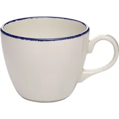 Tea cup “Blue Dapple”  porcelain  228 ml  D=9 cm  white, blue