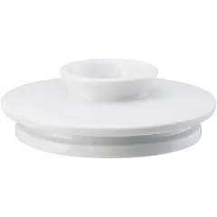 Крышка для чайника «Меш Вайт» фарфор 400мл белый