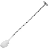 Ложка барная «Пробар» с мадлером сталь нерж. ,L=260,B=25мм серебрист.