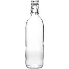 Бутылка «Эмилия» стекло,пластик 1л D=85,H=290мм