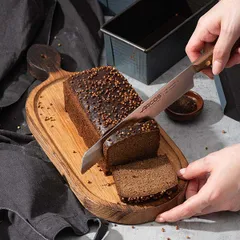 Форма для выпечки хлеба на 300г «Экзопан» сталь,антиприг.покр. ,H=90,L=195,B=100мм серый, изображение 3