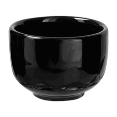 Shot glass for sake “Kunstwerk”  porcelain  45 ml  D=5, H=4cm  black