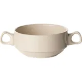 Чашка бульонная «Айвори» фарфор 280мл D=10,H=4,L=14см слон.кость