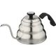 Чайник для приготовления кофе с термометром сталь нерж.,пластик 1л стальной, изображение 4