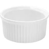 Sauce boat "Kunstwerk" porcelain 50ml D=67,H=27mm white