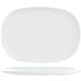 Блюдо прямоугольное «Эволюшнс Уайт» стекло ,L=34,B=24см белый