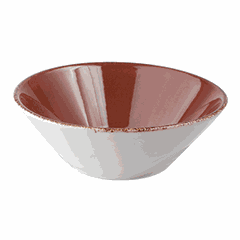 Salad bowl “Terramesa Mocha”  porcelain  300 ml  D=135, H=65mm  dark brown.