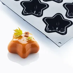 Форма для выпечки «Марина» [6 ячеек] силикон ,L=29,7,B=17,6см черный, изображение 2