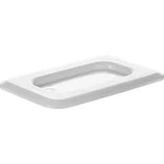 Lid for gastronorm container GN 1/9 polyethylene ,L=17.6,B=11.1cm white