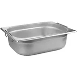Гастроемкость GN 1/2 с ручками сталь нерж. 5,7л ,H=10,L=32,5,B=26,5см металлич.