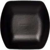 Тарелка глубокая «Клаб» керамика 0,75л ,H=50,L=204,B=204мм черный