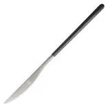 Нож столовый «Киото Блэк» сталь нерж. черный,серебрян.